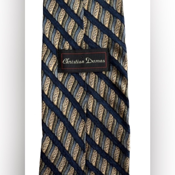 Christian Dumas Silk Tie - Picture 3 of 4